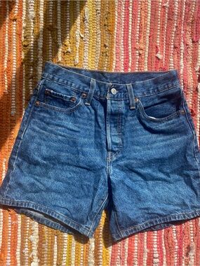 Levi's Blue Denim Jean Shorts